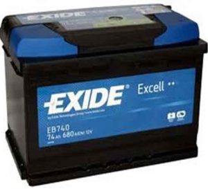 Baterie Auto Exide EXCELL 12V 74Ah 680A Cod EB740