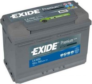 Baterie Auto Exide Premium 12V 100Ah 900A Cod EA1000