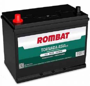 Baterie Auto Rombat Tornada Asia 12V 100Ah 750A Cod 60036H1075